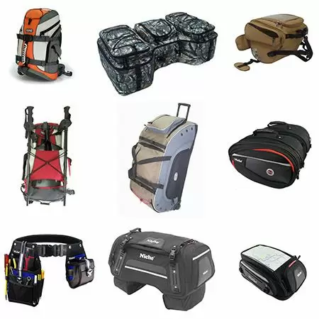 Customized bags outdoor backpacks, archery cases,luggage, school bags, motorcycle bags, business briefcases Develop bags and luggage for clients all over the world